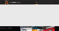 Desktop Screenshot of efex.com.au